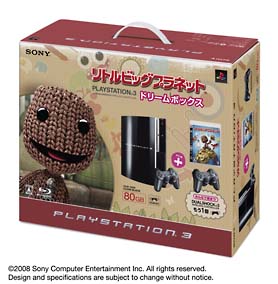 ＰＬＡＹＳＴＡＴＩＯＮ　３　リトルビッグプラネットドリームボックス：クリアブラック（ＣＥＪＨ１０００３）