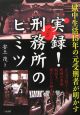 実録！刑務所のヒミツ
