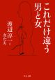 これだけ違う男と女