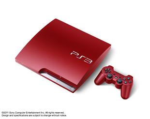 PlayStation3�@320GB�F�X�J�[���b�g�E���b�h�iCECH3000BSR�j 